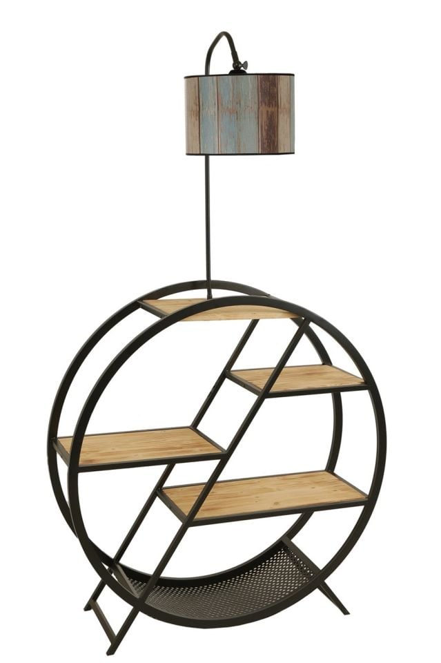 PLÜTON YANIK LAMBADER SİLİNDİR RENKLİ ABAJURLU