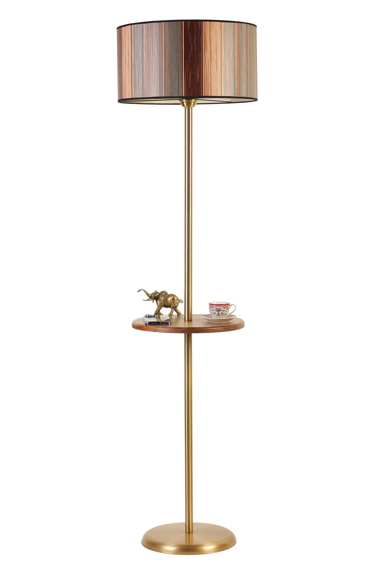 MERCAN ESKİTME SEHPALI SİLİNDİR RENKLİ LAMBADER