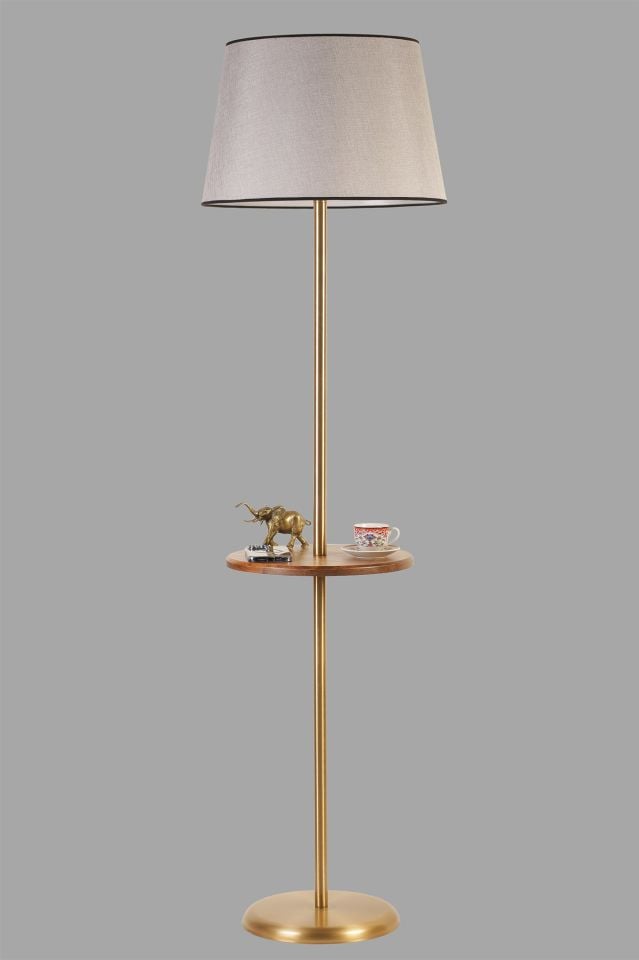 MERCAN ESKİTME SEHPALI PRAMİT HASIR GRİ LAMBADER