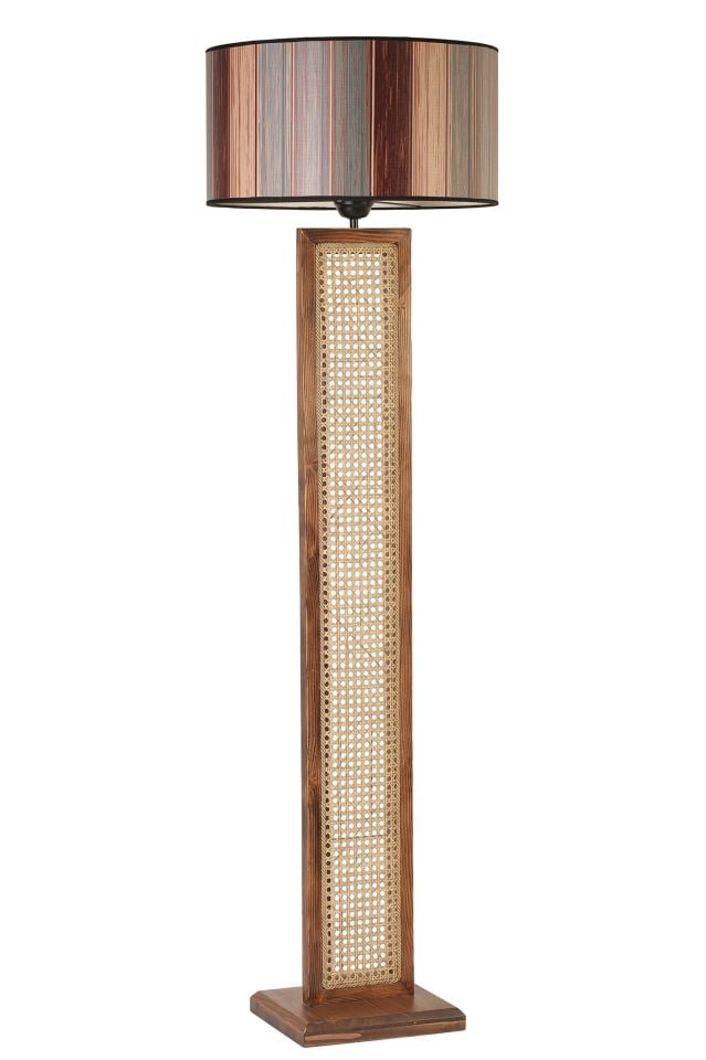 RİBON CEVİZ SİLİNDİR RENKLİ LAMBADER