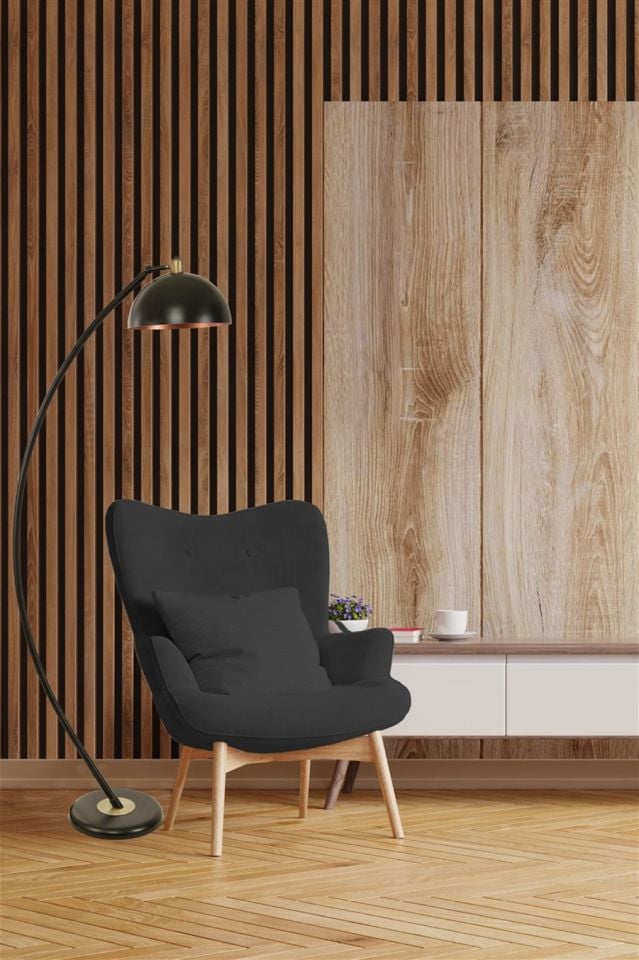 HİLAL SİYAH LAMBADER RETRO 3 BAŞLIKLI