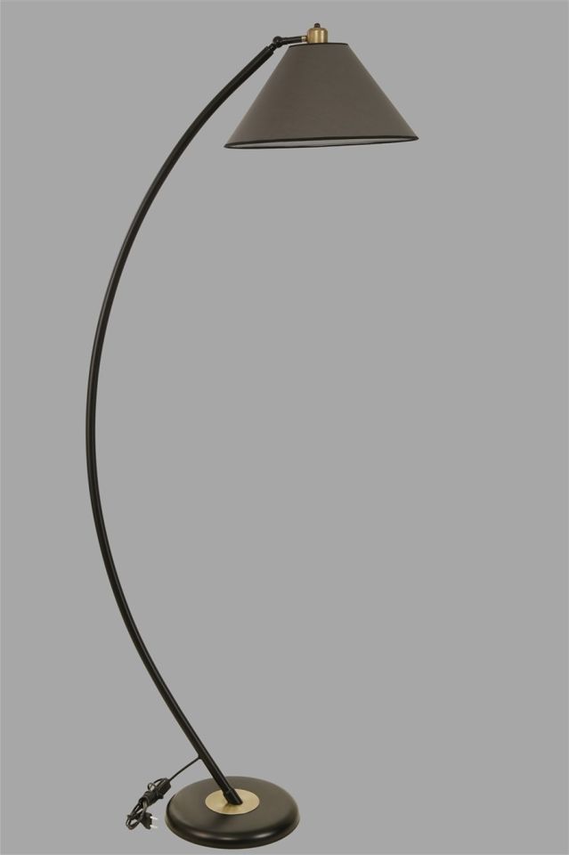 HİLAL SİYAH LAMBADER KOYU GRİ ABAJURLU