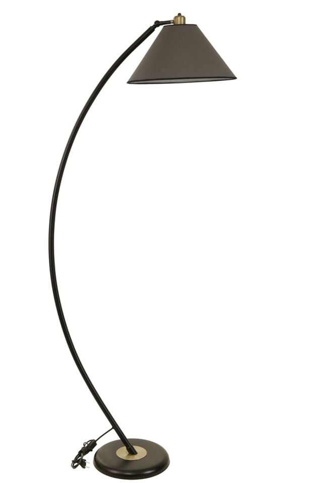 HİLAL SİYAH LAMBADER KOYU GRİ ABAJURLU