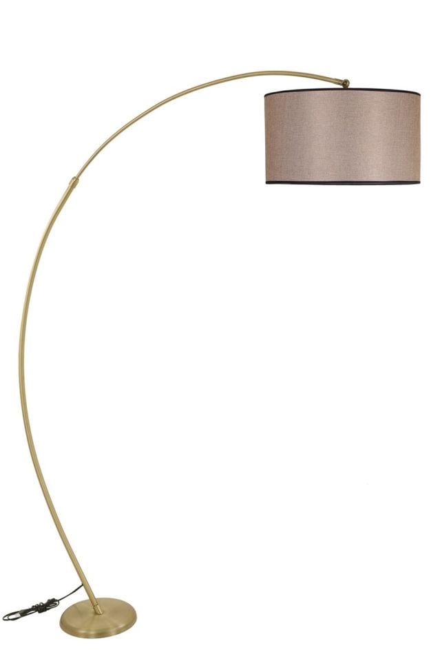 MISRA ESKİTME LAMBADER SİLİNDİR KOYU HASIR ABAJURLU