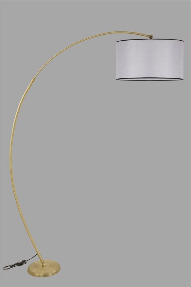 MISRA ESKİTME LAMBADER SİLİNDİR AÇIK HASIR GRİ ABAJURLU