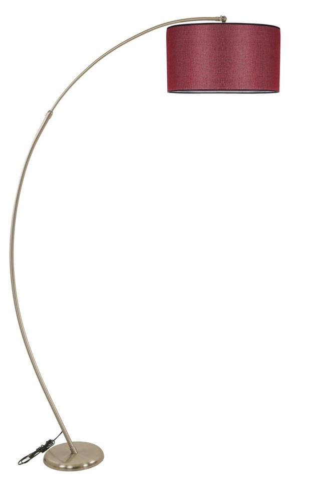 MISRA MAT KROM LAMBADER SİLİNDİR HASIR BORDO ABAJURLU