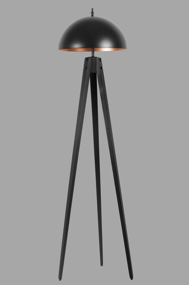 TRİPOD SİYAH BÜYÜK RETRO BAŞLIKLI LAMBADER