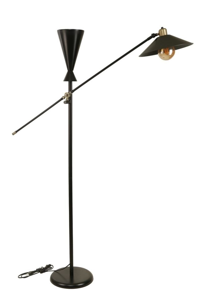 TORONTO SİYAH LAMBADER METAL BAŞLIKLI