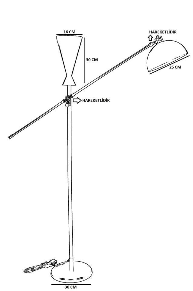 TORONTO SİYAH LAMBADER RETRO 3 BAŞLIKLI