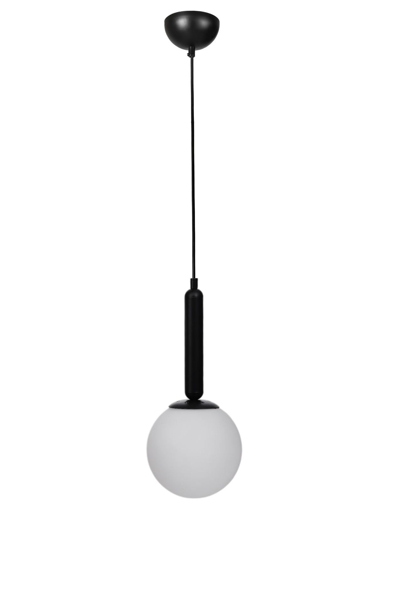 SEZGİ TEKLİ SİYAH BEYAZ CAMLI SARKIT