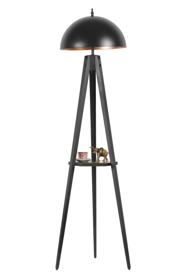 SEHPALI TRİPOD SİYAH BÜYÜK RETRO BAŞLIKLI LAMBADER