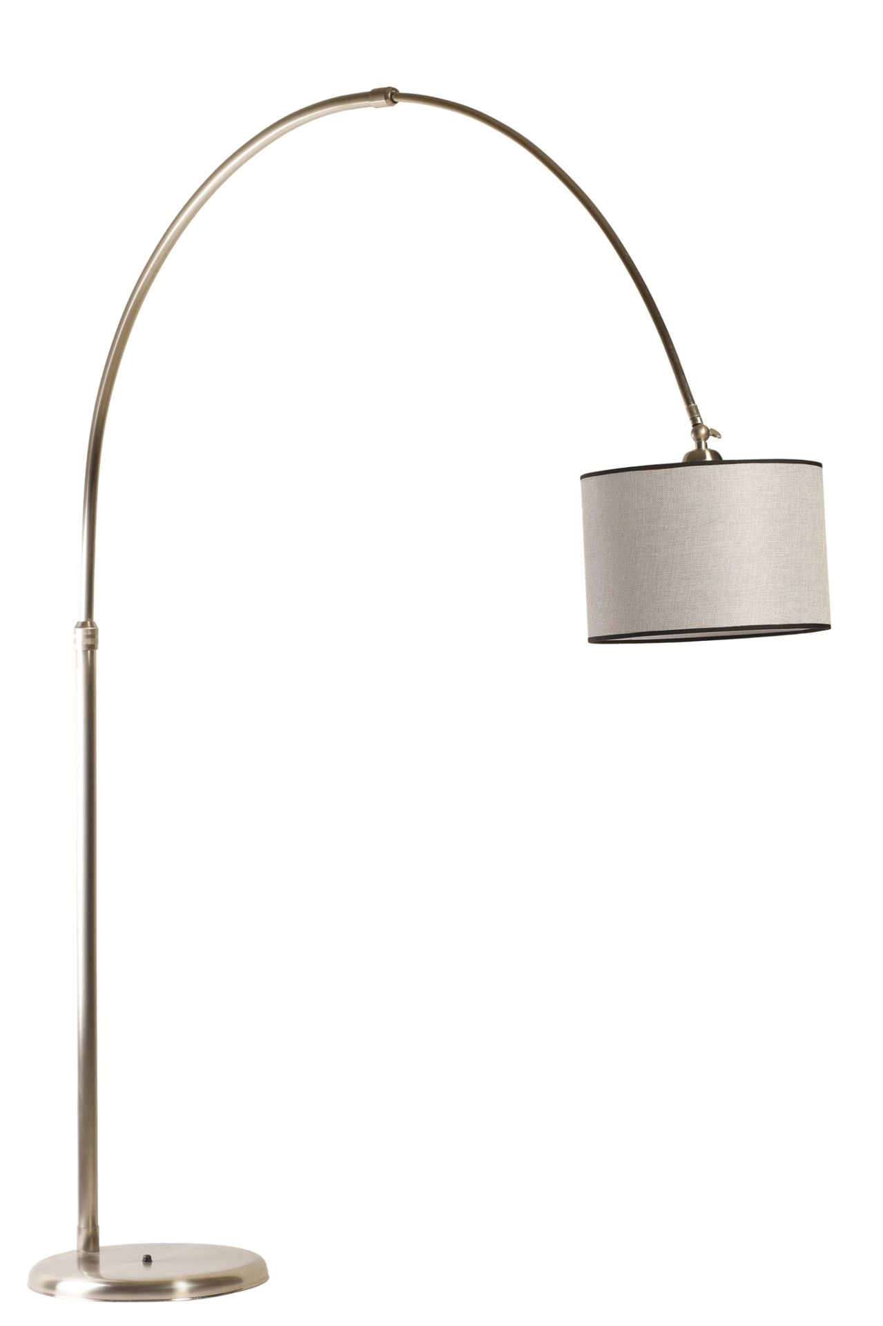 VARGAS MAT KROM HASIR GRİ BAŞLIKLI LAMBADER