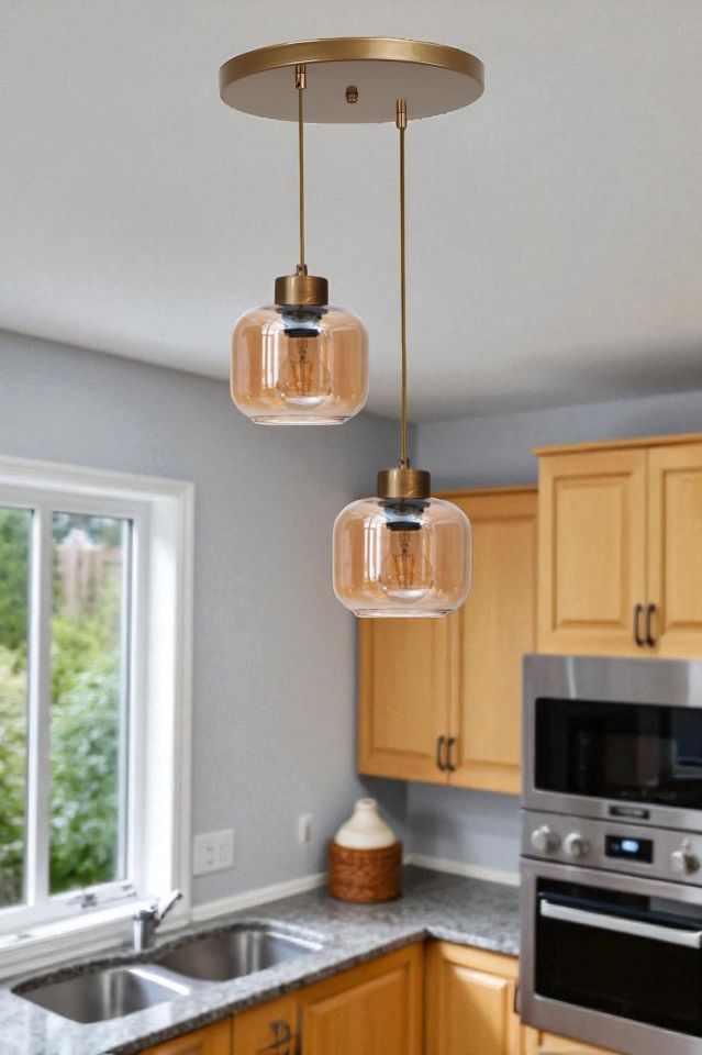 PARLA 2 Lİ TEPSİLİ ESKİTME BAL CAMLI SARKIT