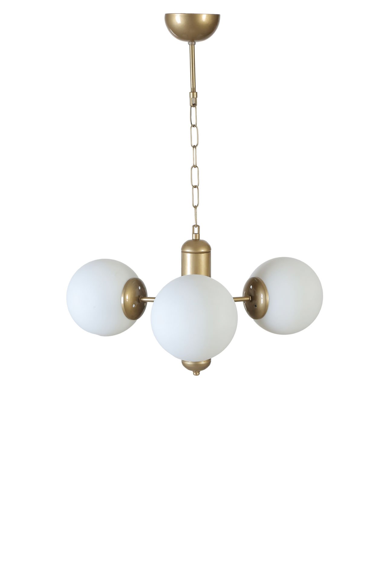 BANKOK 3 LÜ ESKİTME BEYAZ CAMLI AVİZE