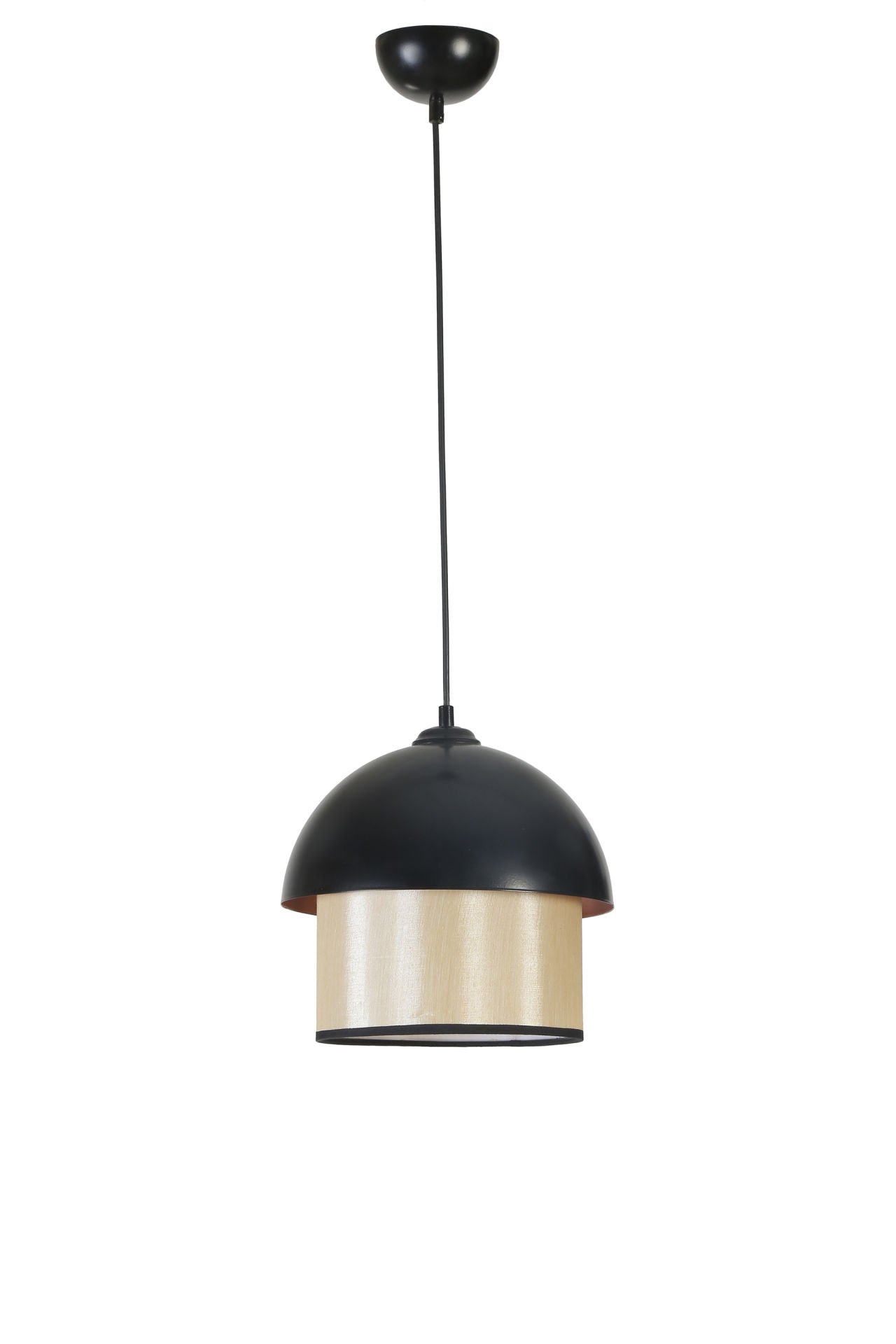 RETRO 3 SİYAH 15-3 ABAJURLU SARKIT