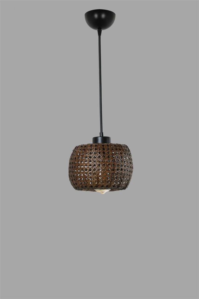 TIGER TEKLİ CEVİZ RATTAN SARKIT