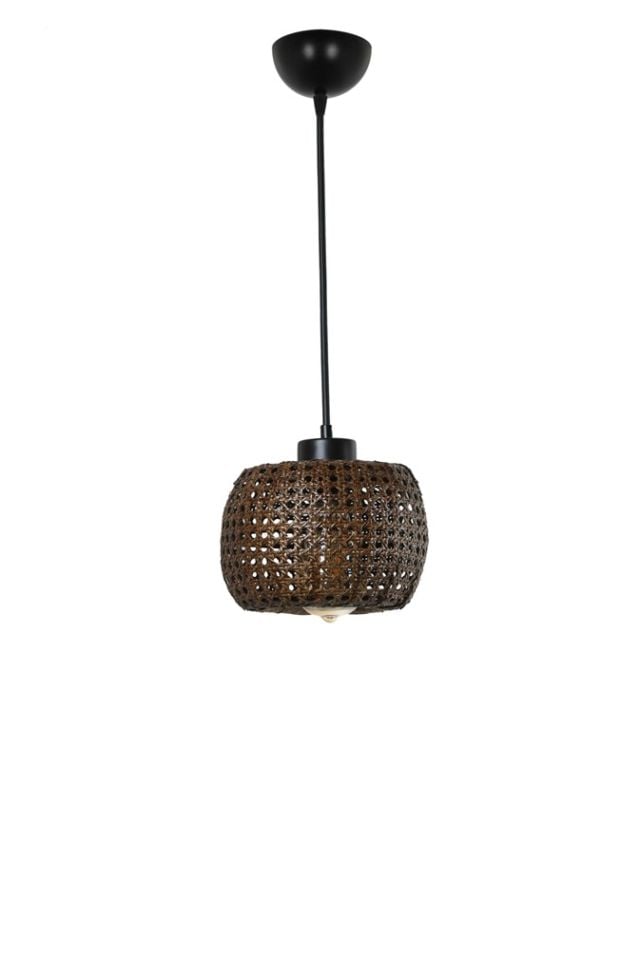 TIGER TEKLİ CEVİZ RATTAN SARKIT