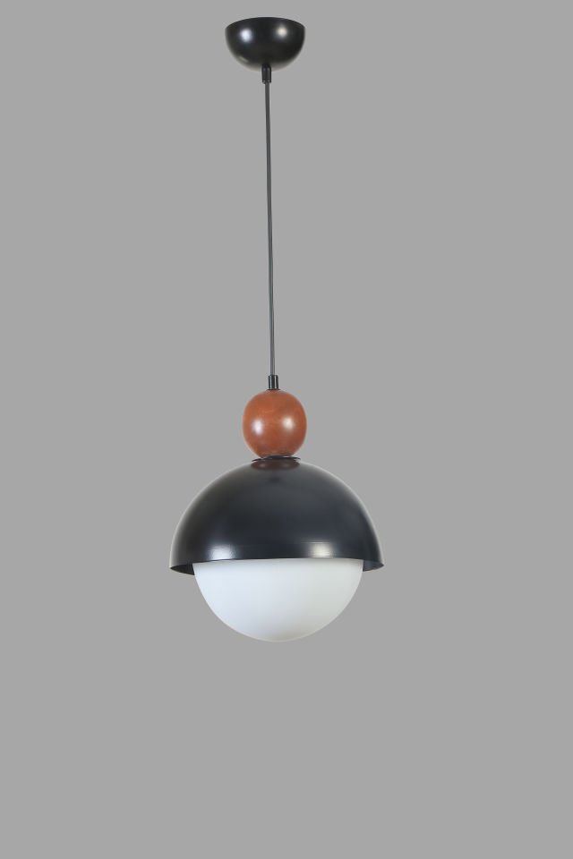 RETRO 3 SİYAH BEYAZ CAMLI SARKIT