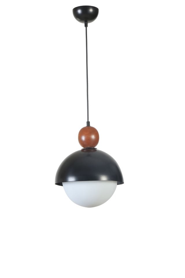 RETRO 3 SİYAH BEYAZ CAMLI SARKIT