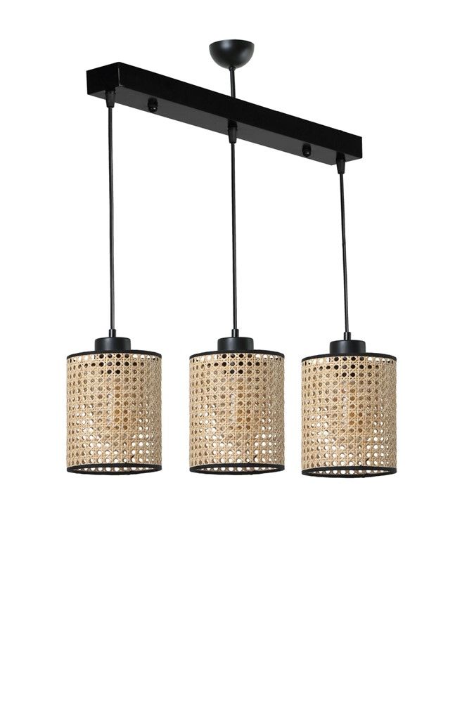 APRİL 3 LÜ SIRALI RATTAN SARKIT