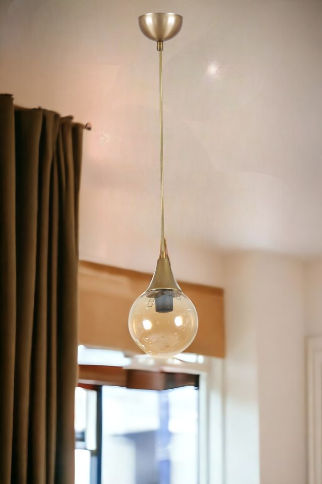 AFRA TEKLİ ESKİTME BAL CAMLI SARKIT