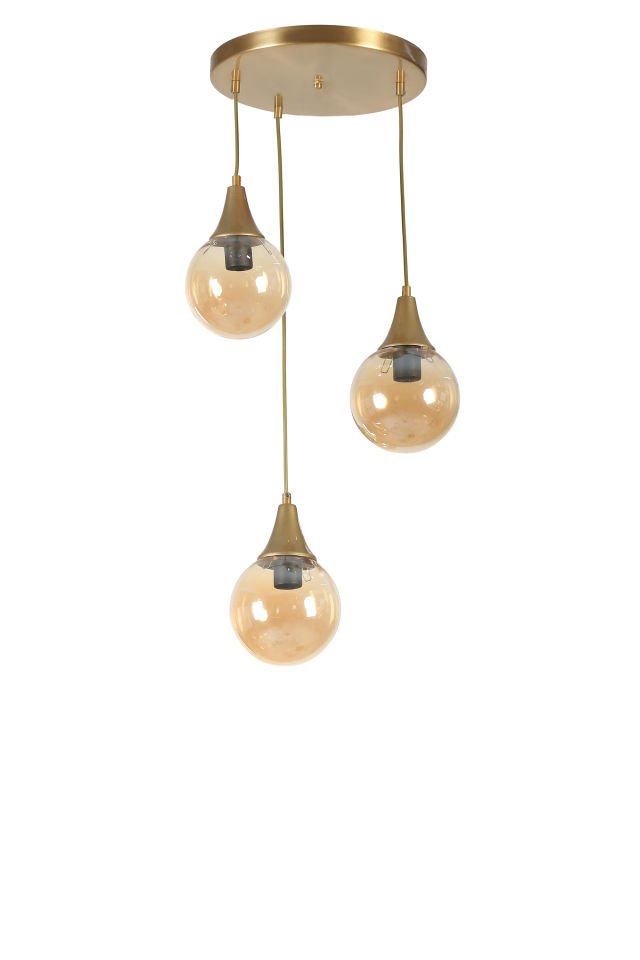 AFRA 3 LÜ TEPSİLİ ESKİTME BAL CAMLI SARKIT