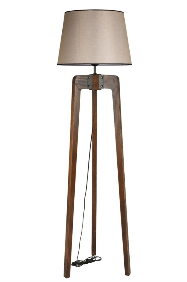 ÇAĞLA CEVİZ LAMBADER PRAMİT AÇIK HASIR ABAJURLU