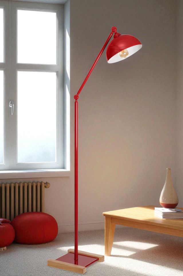 MİLAS KIRMIZI RETRO BAŞLIKLI LAMBADER