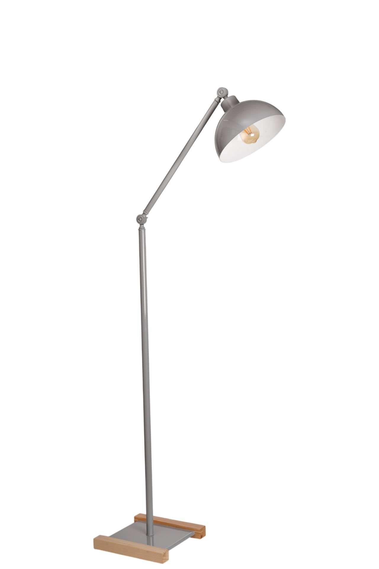 MİLAS GRİ RETRO BAŞLIKLI LAMBADER