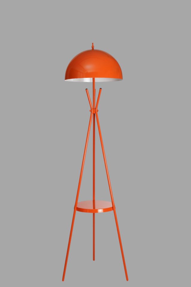 VENEDİK SEHBALI TURUNCU LAMBADER BÜYÜK RETRO BAŞLIKLI