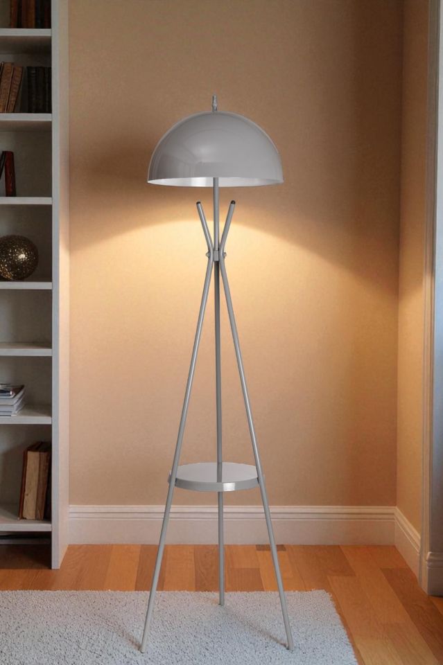 VENEDİK SEHBALI GRİ LAMBADER BÜYÜK RETRO BAŞLIKLI