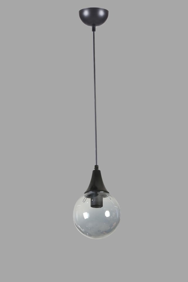 AFRA TEKLİ SİYAH FÜME CAMLI SARKIT