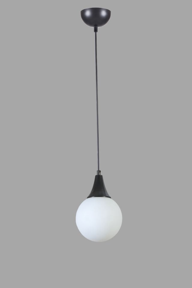 AFRA TEKLİ SİYAH BEYAZ CAMLI SARKIT