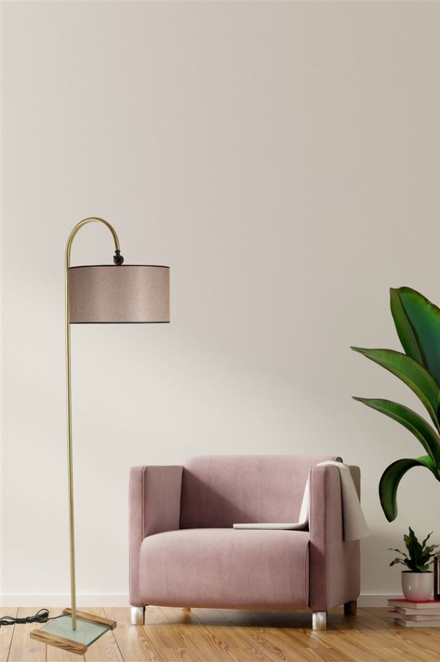 KUMRU ESKİTME LAMBADER SİLİNDİR KOYU HASIR ABAJURLU