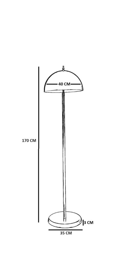 BÜYÜK RETRO GRİ LAMBADER