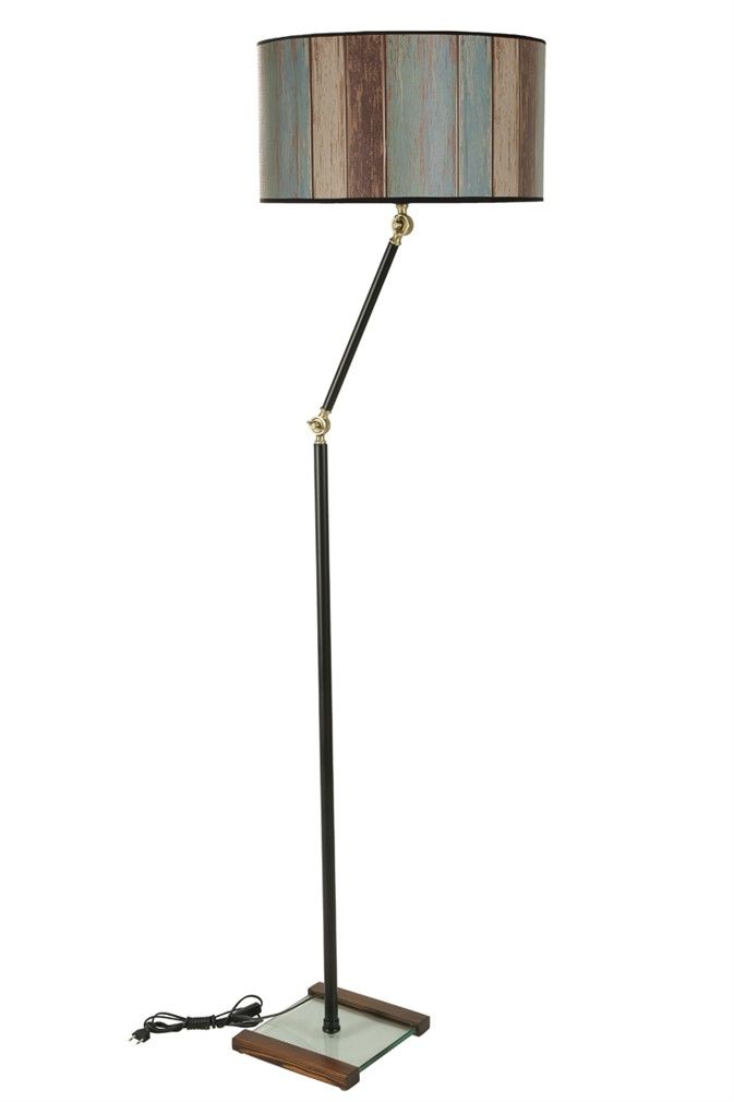 MİLAS SİYAH LAMBADER SİLİNDİR RENKLİ ABAJURLU