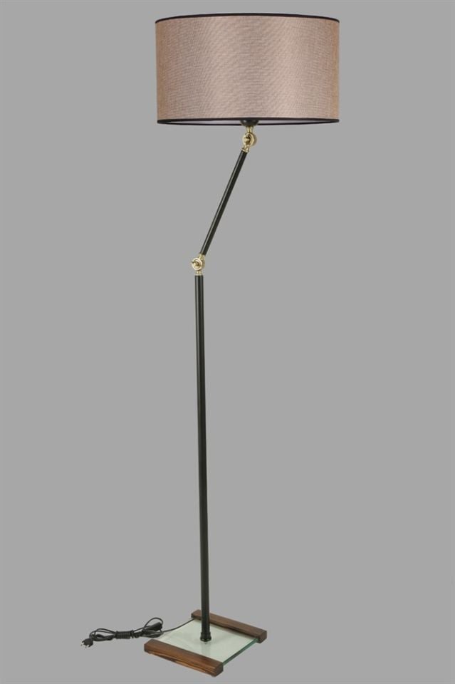 MİLAS SİYAH LAMBADER SİLİNDİR KOYU HASIR ABAJURLU