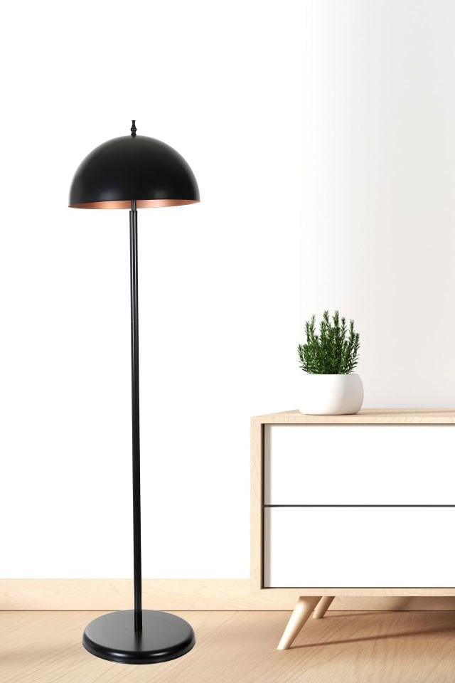 BÜYÜK RETRO SİYAH LAMBADER