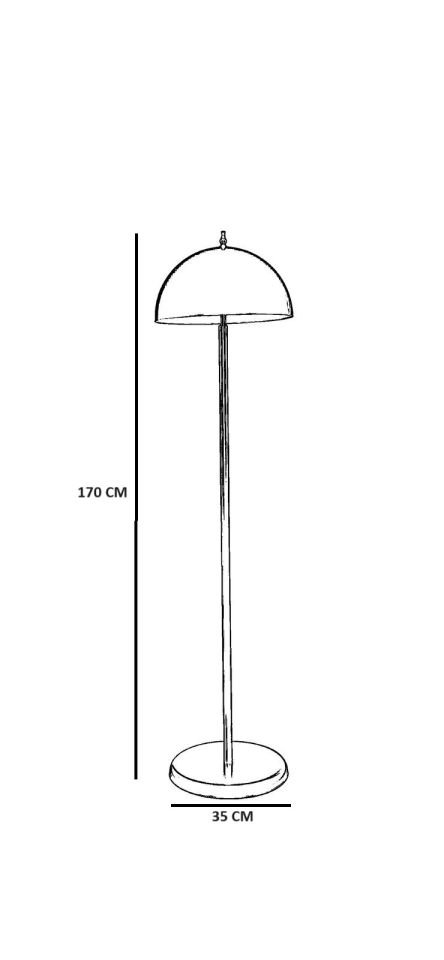 BÜYÜK RETRO SİYAH LAMBADER