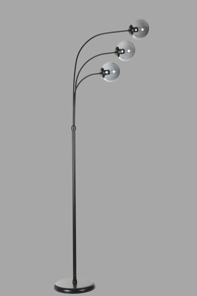 BADİ 3 LÜ SİYAH FÜME CAMLI LAMBADER