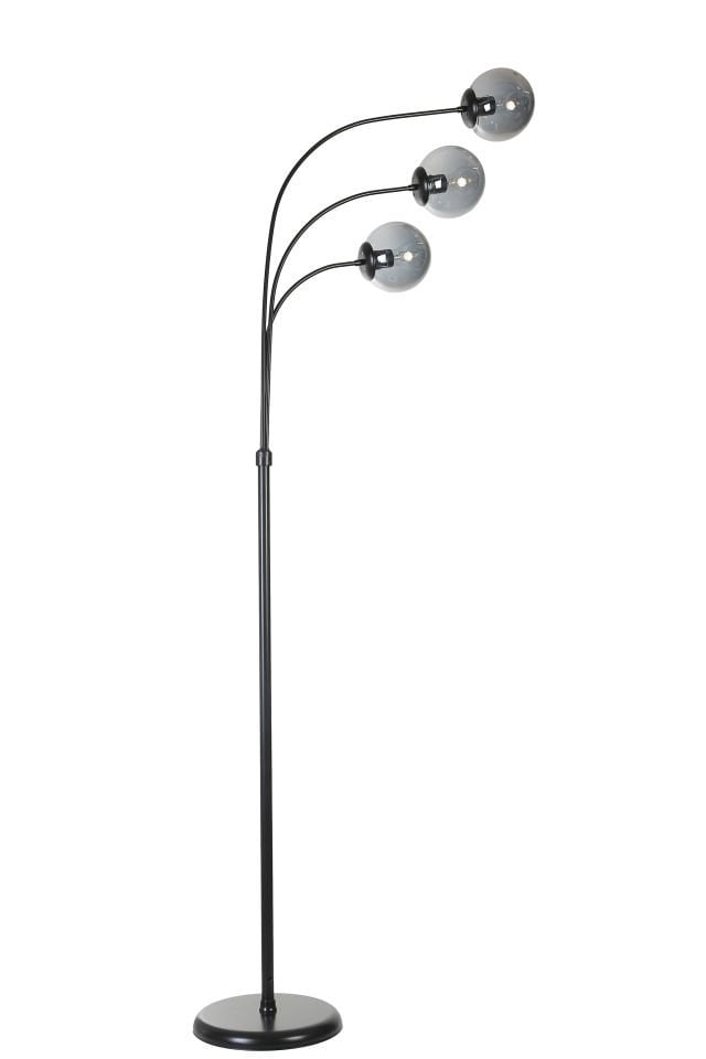 BADİ 3 LÜ SİYAH FÜME CAMLI LAMBADER