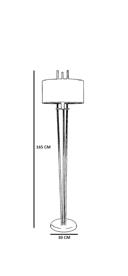 BELEN SİYAH LAMBADER SİLİNDİR AÇIK HASIR ABAJURLU