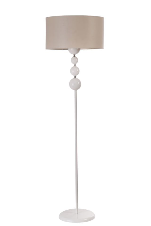 HAYAL BEYAZ LAMBADER SİLİNDİR FİNLİ KREM ABAJURLU