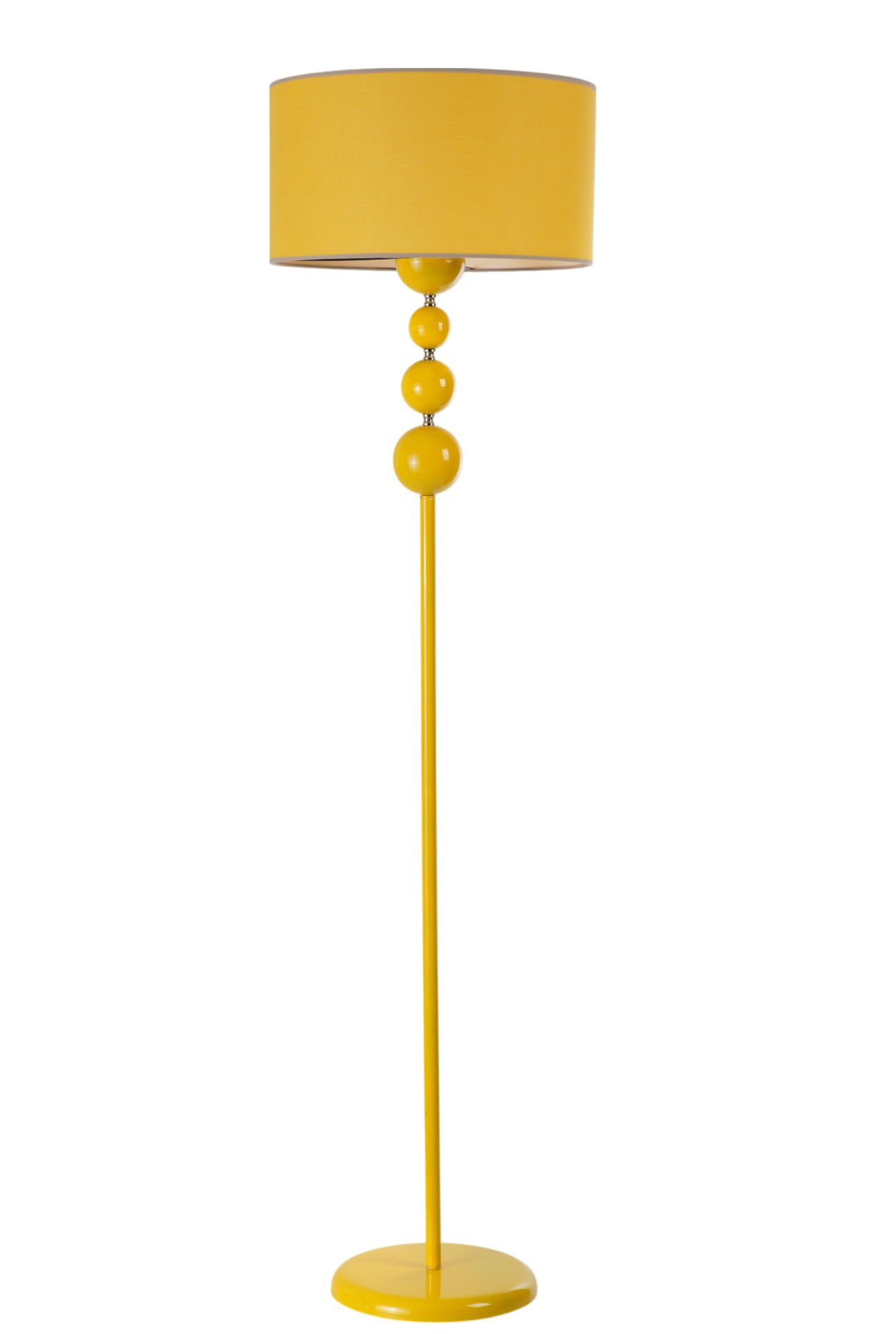 HAYAL SARI LAMBADER SİLİNDİR HARDAL ABAJURLU