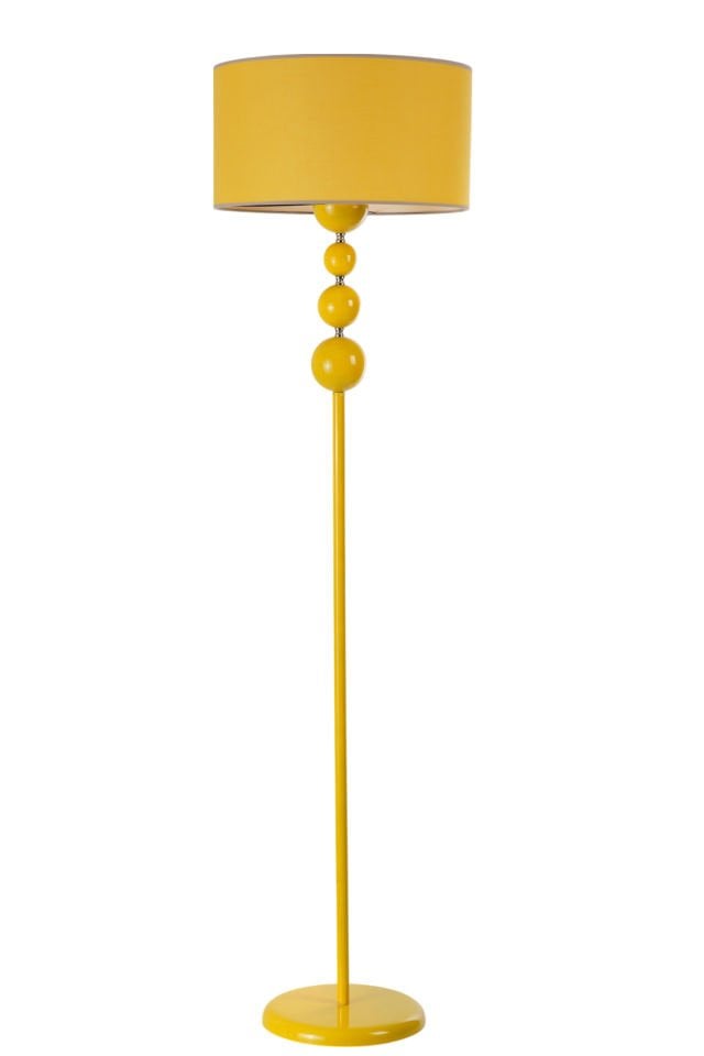 HAYAL SARI LAMBADER SİLİNDİR HARDAL ABAJURLU