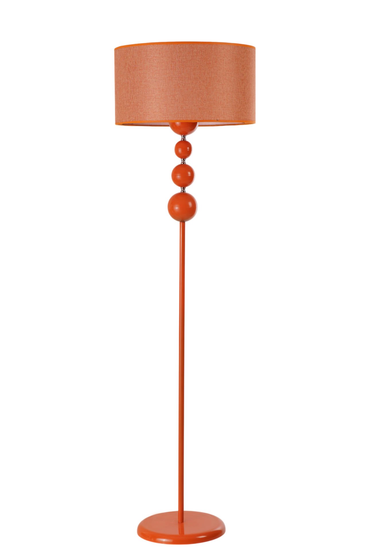 HAYAL TURUNCU LAMBADER SİLİNDİR HASIR TURUNCU ABAJURLU