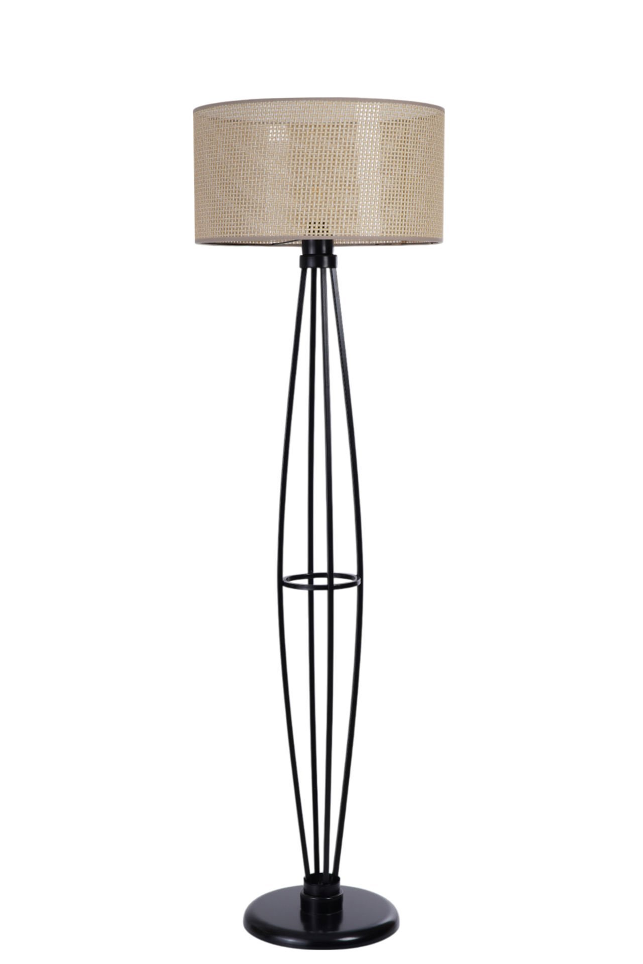 HEDAR SİYAH LAMBADER SİLİNDİR PETEK ABAJURLU