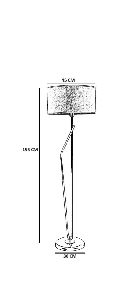 ALFA SİYAH LAMBADER SİLİNDİR BAMBU 07 ABAJURLU