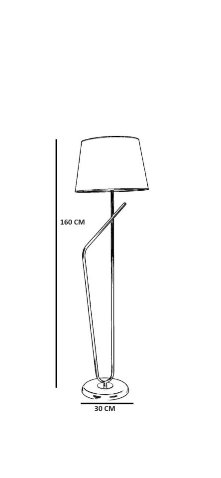 ALFA SİYAH LAMBADER PRAMİT AÇIK HASIR ABAJURLU