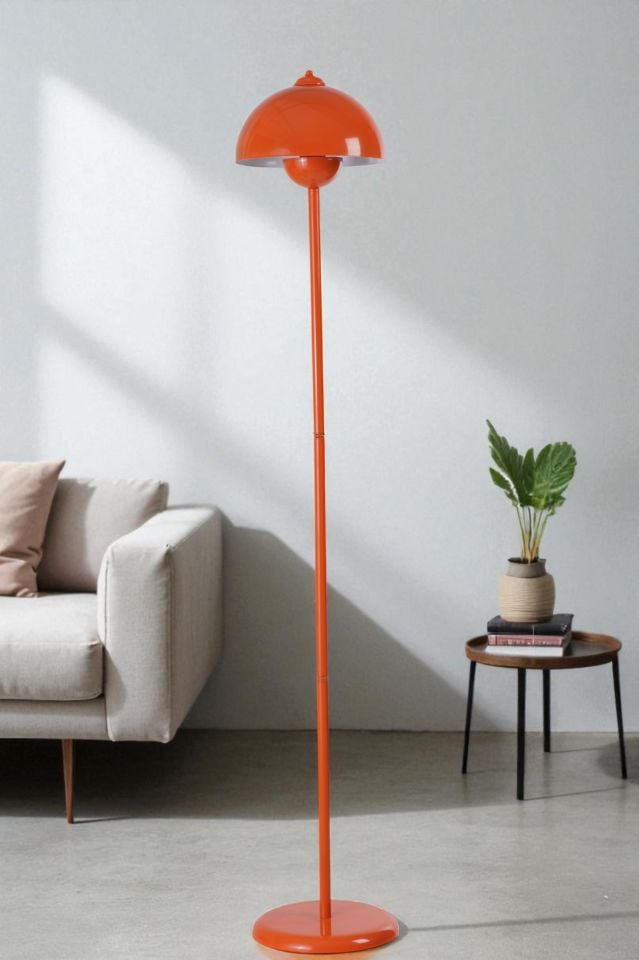 FULYA TURUNCU LAMBADER RERTO BAŞLIKLI